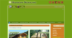 Desktop Screenshot of houtbouw-nederland.nl